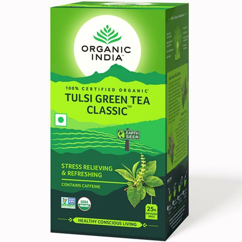 Buy Organic India Tulsi Green Tea Classic In Delhi India At