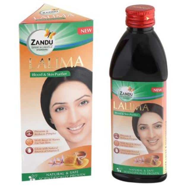 Buy Zandu Lalima Blood and Skin Purifier Syrup in Delhi, India at