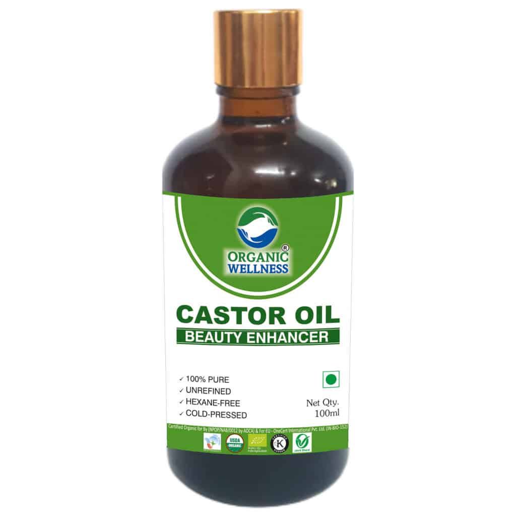 Buy Organic Wellness Castor Oil in Delhi, India at healthwithherbal